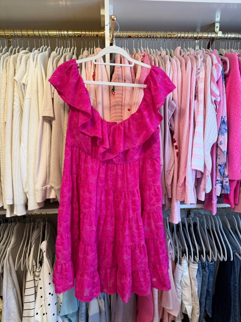 Lilly Pulitzer Berry Soirée Emie Tiered Clip Chiffon Dress - Picture 2 of 4
